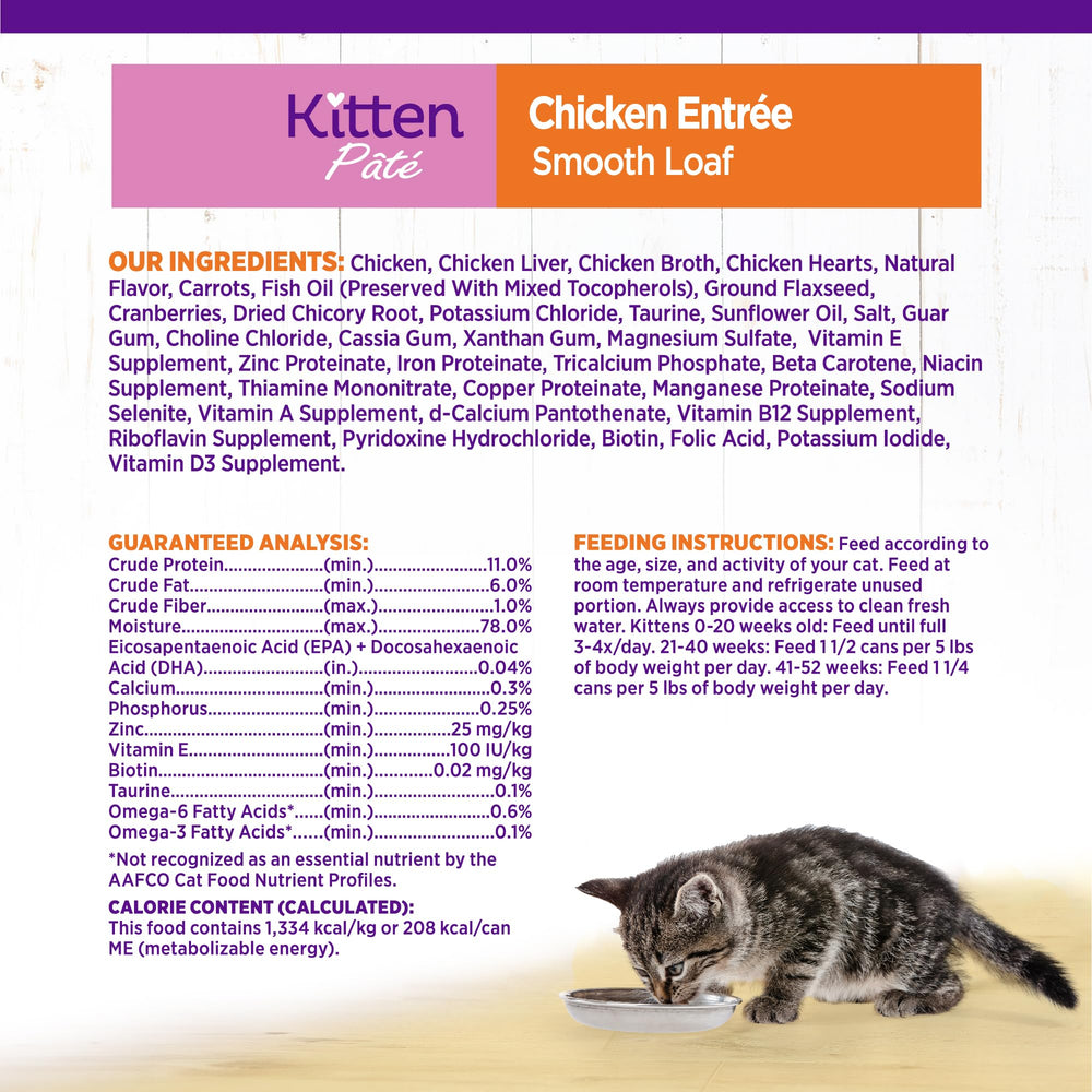 Wellness paté gatito paquetes 24 latas: opción práctica para alimentación diaria.