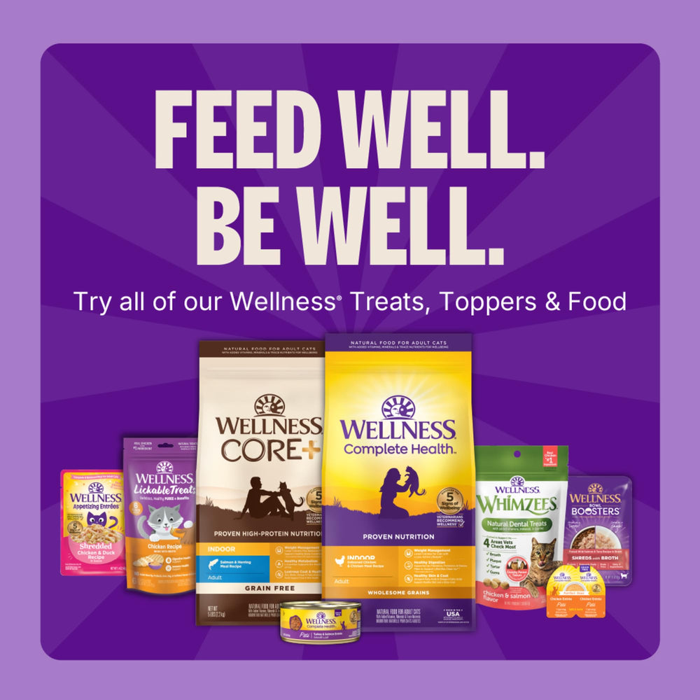 Wellness pato tubo exprimible, snack sin granos para gato