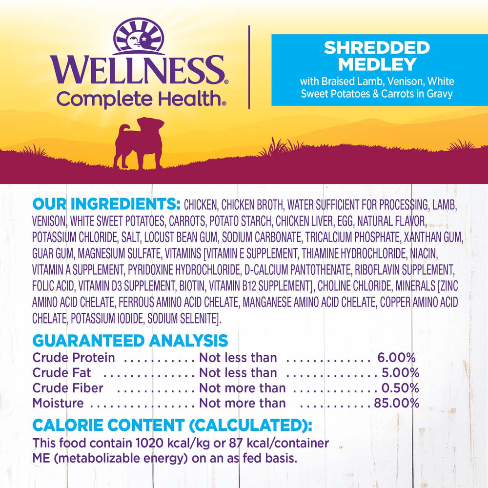 Wellness Petite Entrées: trozos tiernos en salsa, ideal para razas pequeñas.