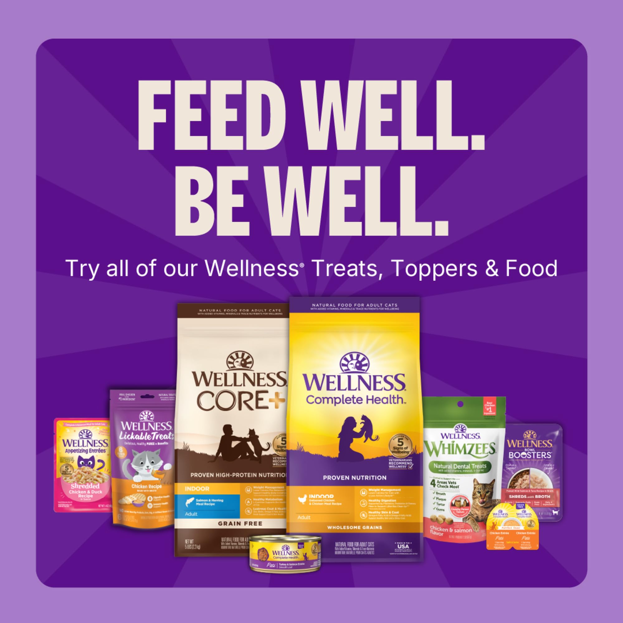 Wellness Puré de atún para gatos, opción natural para premios