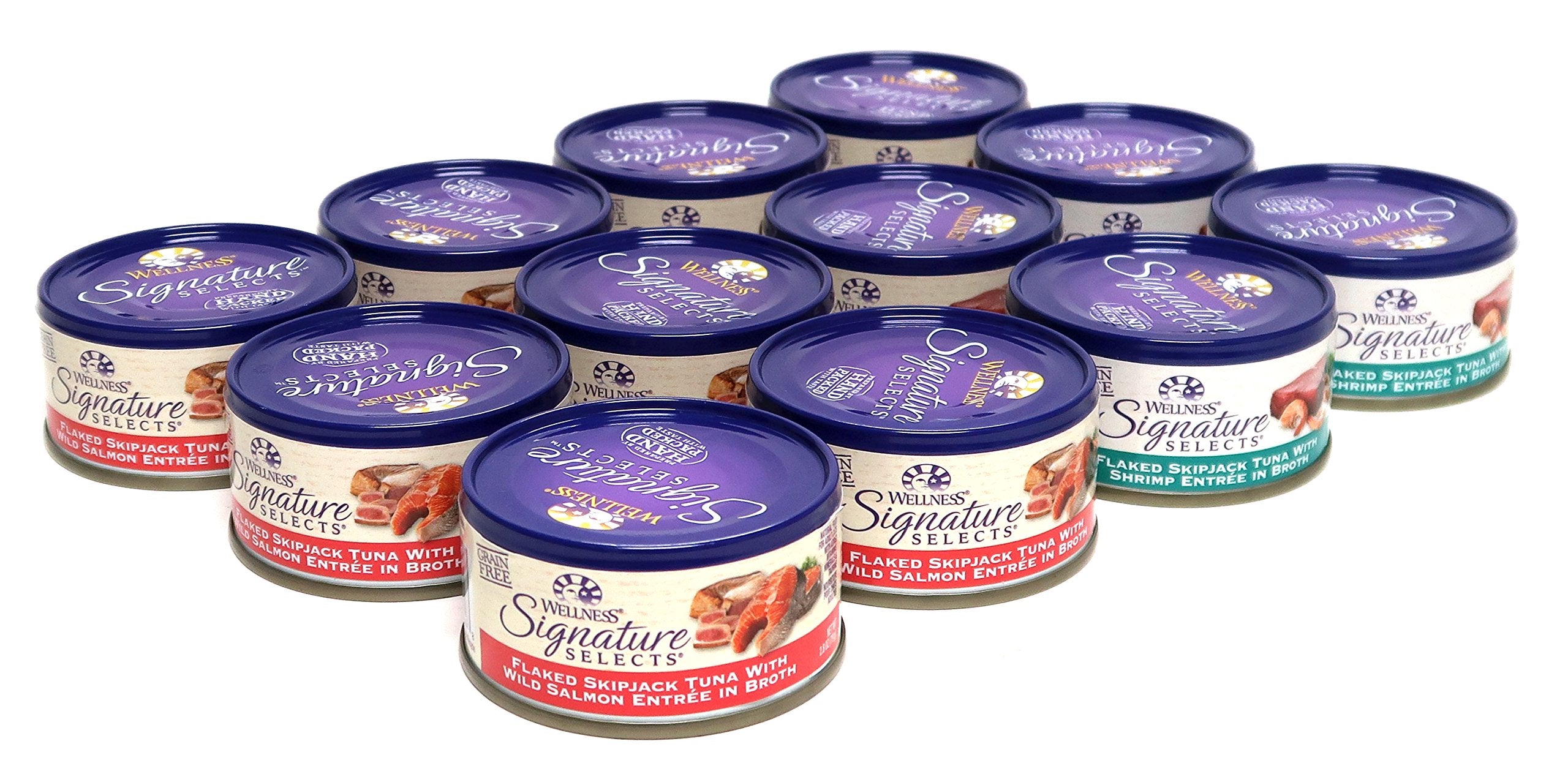 Empaque variedad Wellness Signature Selects, práctica caja con dos sabores para la alimentación diaria.