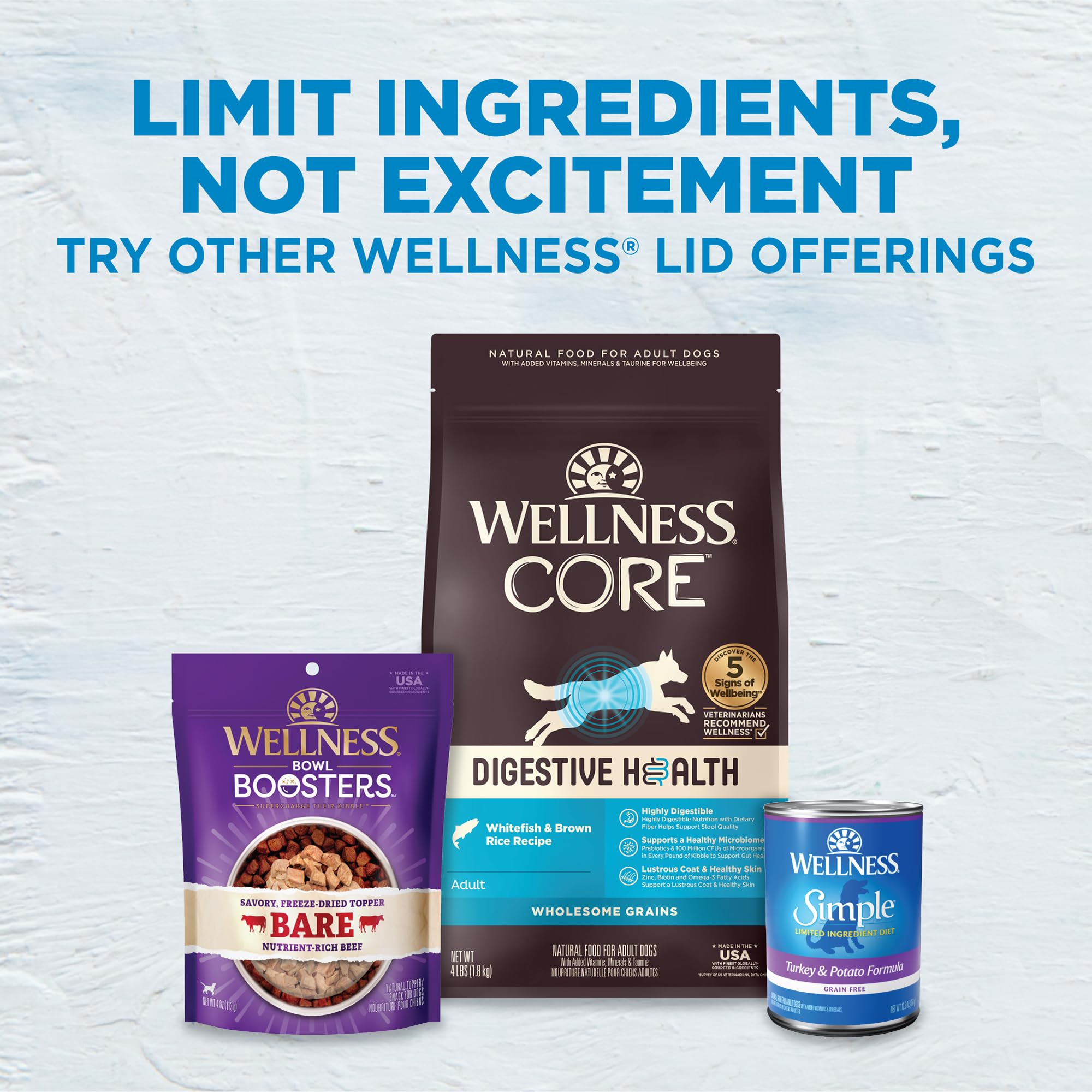 Wellness Simple tamaño 10,5 libras, fórmula salmón y patata en bolsa