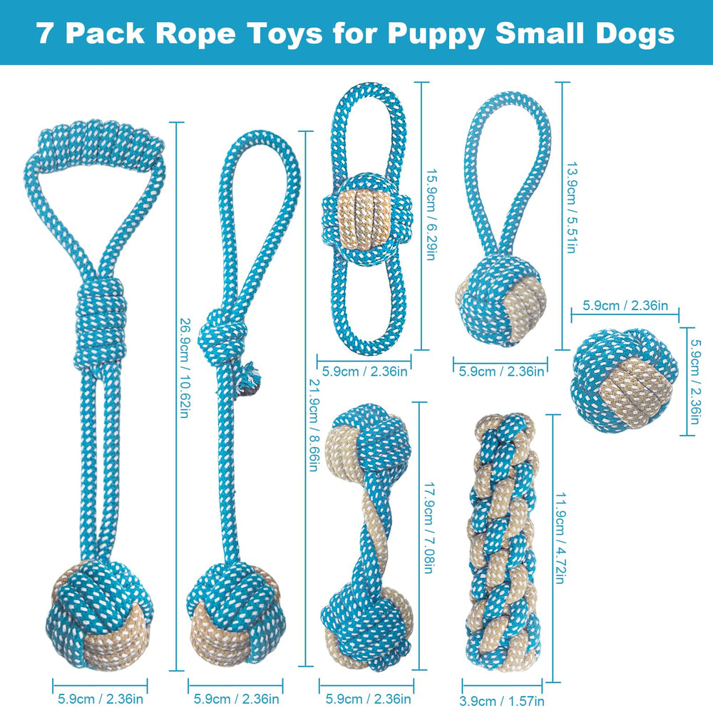 weocar regalo perfecto para cumpleaños de cachorros: set de juguetes para evitar el aburrimiento.