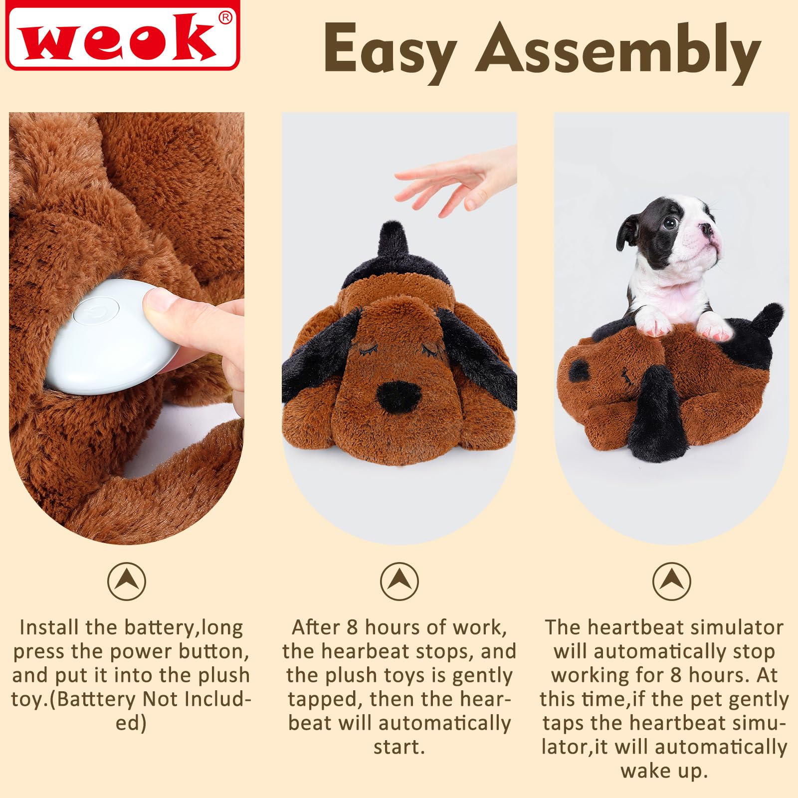WEOK-tamano-pequeno-para-mascotas es ideal para razas pequeñas.
