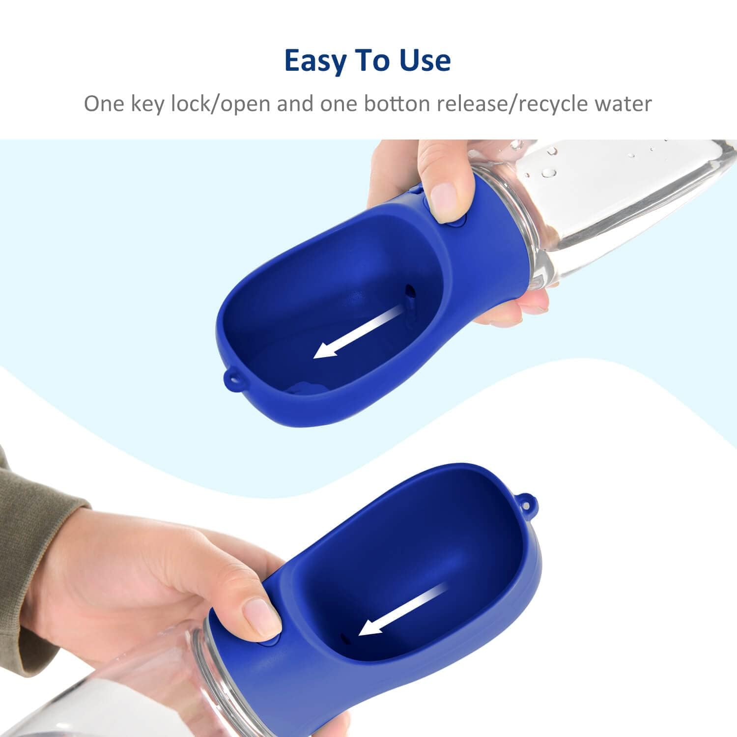 WePet uso exterior para caminatas y viajes con mascotas.