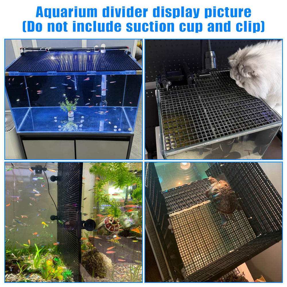 Weramics bandeja huevo para acuario, solución de aislamiento versátil