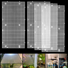 Divisor de acuario Weramics ajustable, rejilla plástica para separar peces.
