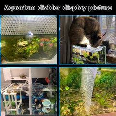 Weramics rejilla plástica para acuario, pieza 3, base estable para medios de filtración.