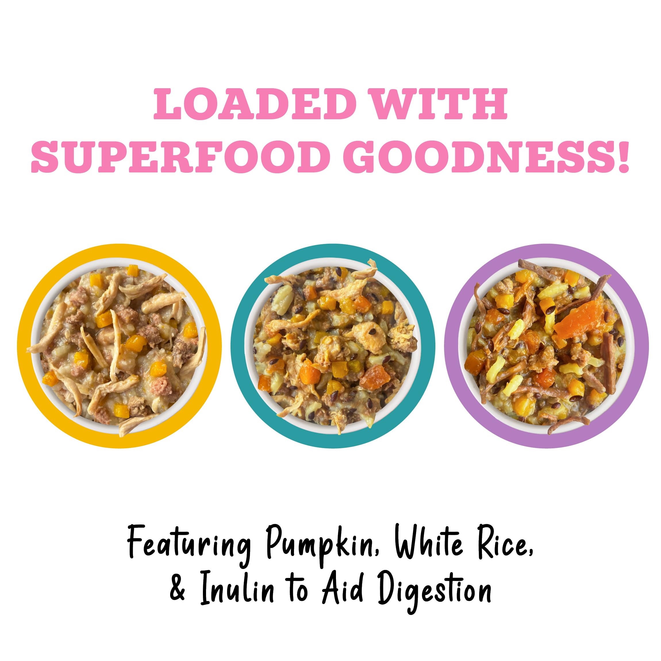 Weruva Arroz Blanco Calabaza Curcuma Jengibre, lata de 170 g, apoyo digestivo natural.