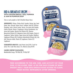 Bed and Breakfast Weruva sin gluten y sin carragenina para perros.