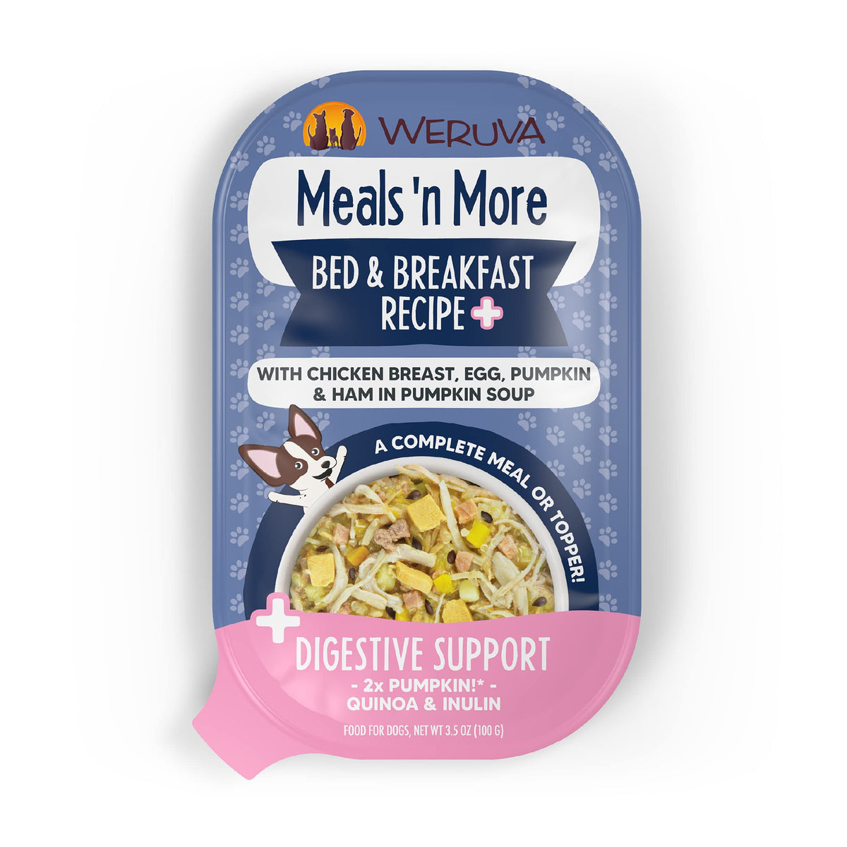 Bed and Breakfast de Weruva: taza 3,5 oz, pack12, ideal para comida diaria hidratante.