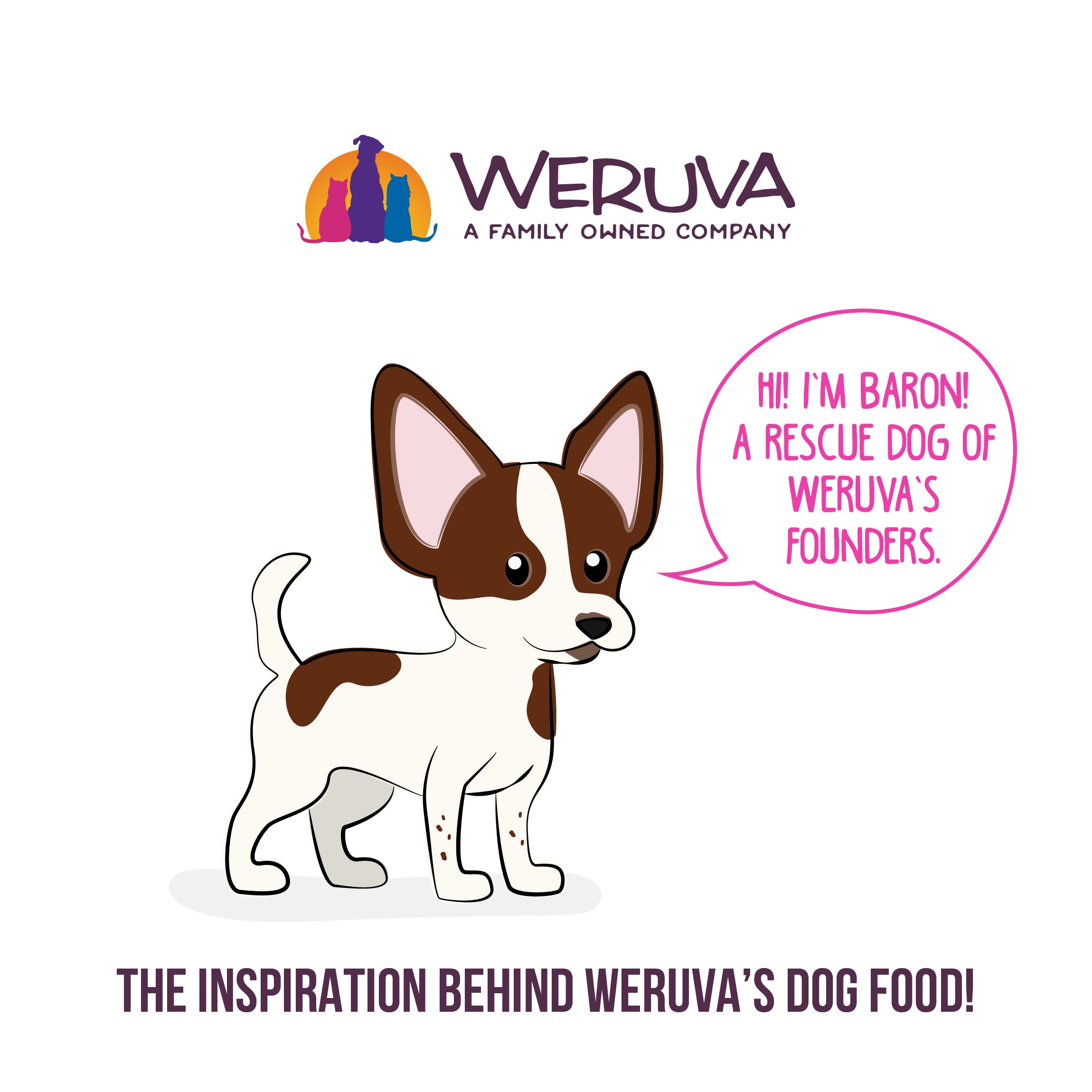 Proteína de calidad en Weruva Best Fido Friend para perros activos