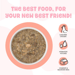 Weruva B.F.F. Kitten Cuddle Buds, nutrición natural en salsa para gatitos curiosos.
