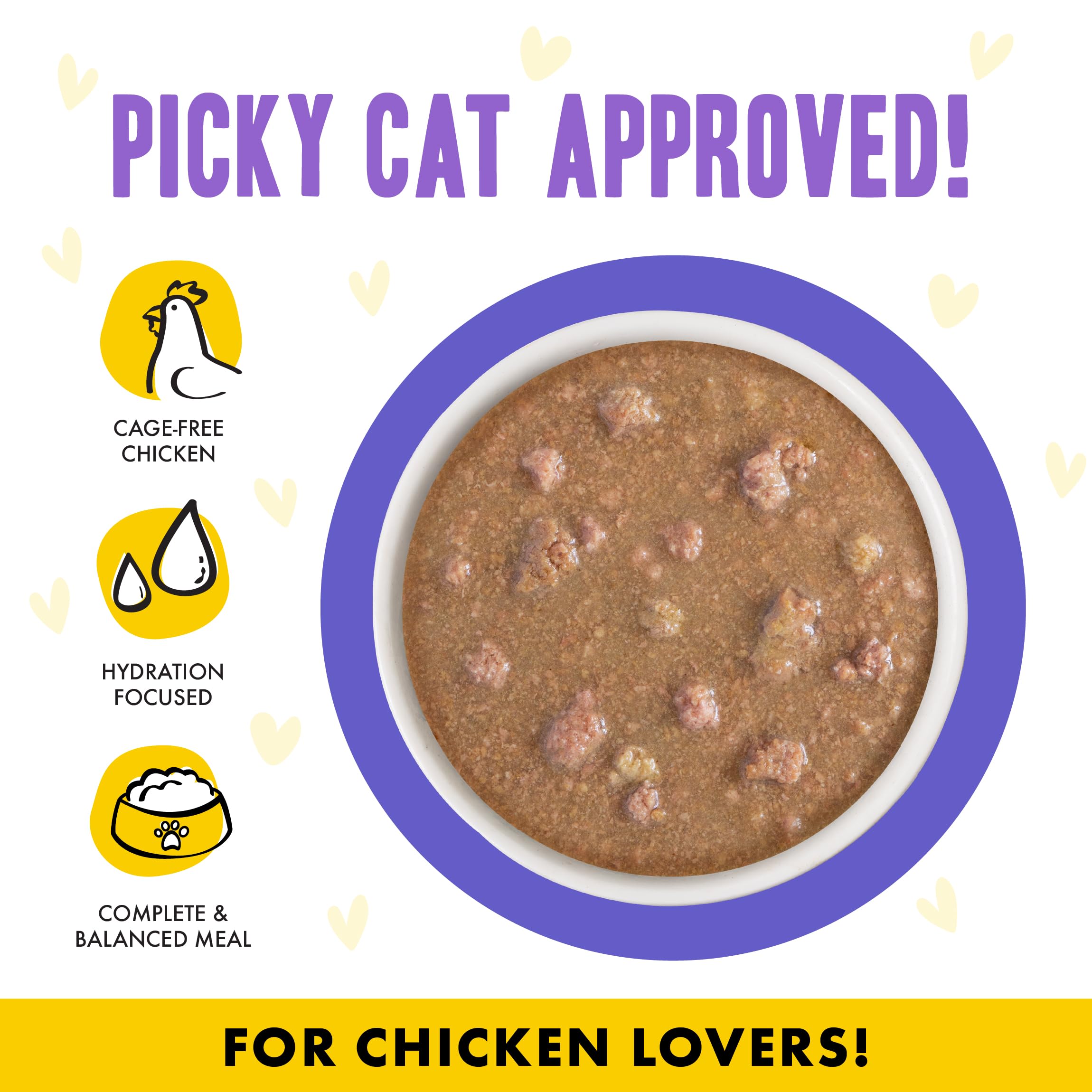 Weruva B.F.F. OMG: trozos tiernos de pollo en salsa