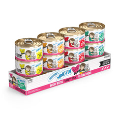 Weruva BFF Picado Natural, Lata 3oz, ideal para porciones diarias e hidratación.