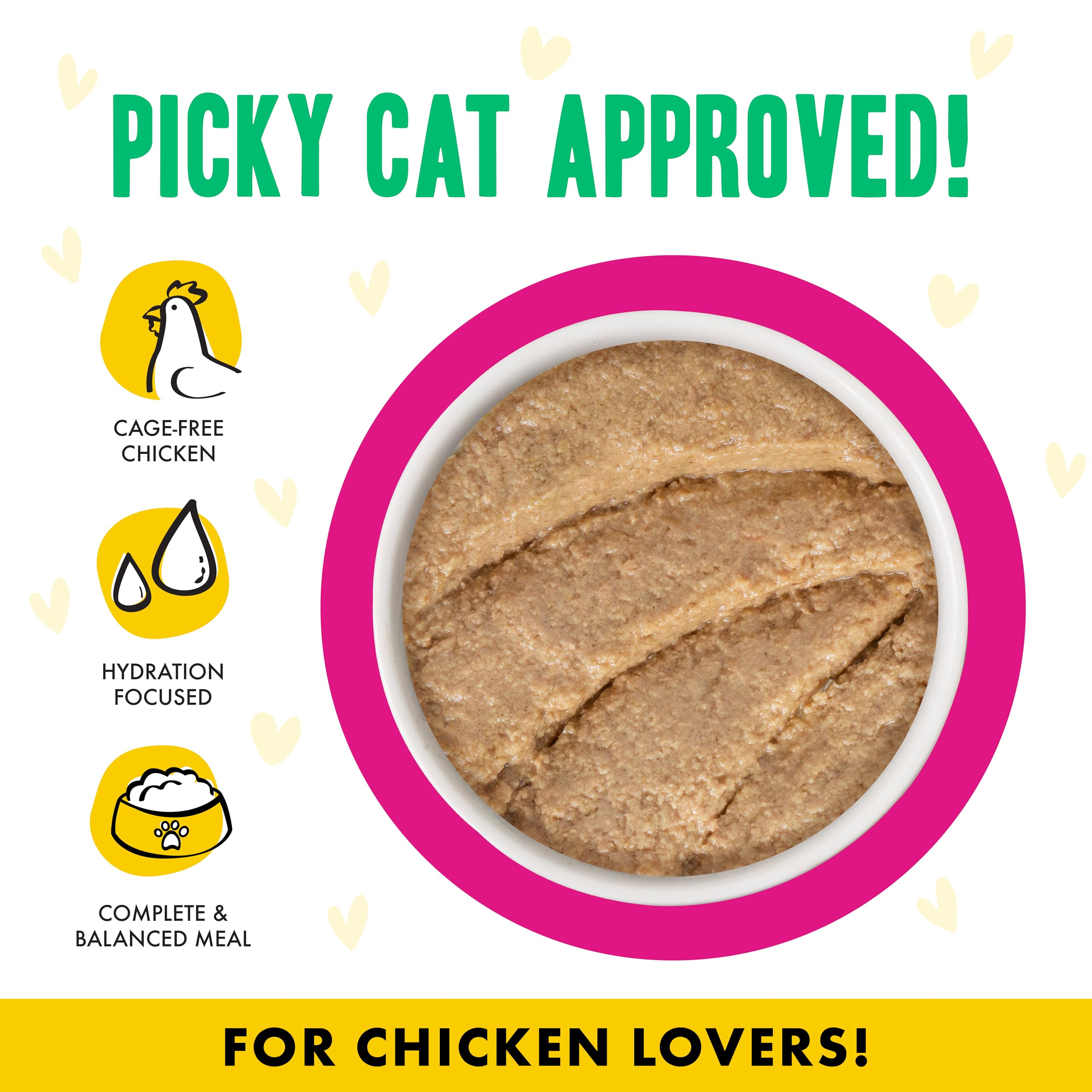 Weruva BFF Play pate ingredientes pollo-pato-pavo, sin cereales