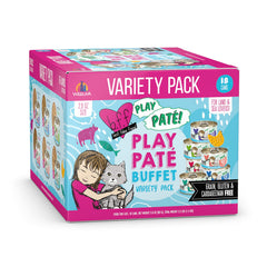Paté cremoso Weruva B.F.F. Play en lata 2-8oz, ideal para cenas suaves.