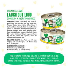 Weruva B.F.F. Play pate sin gluten para felinos sensibles y contentos.