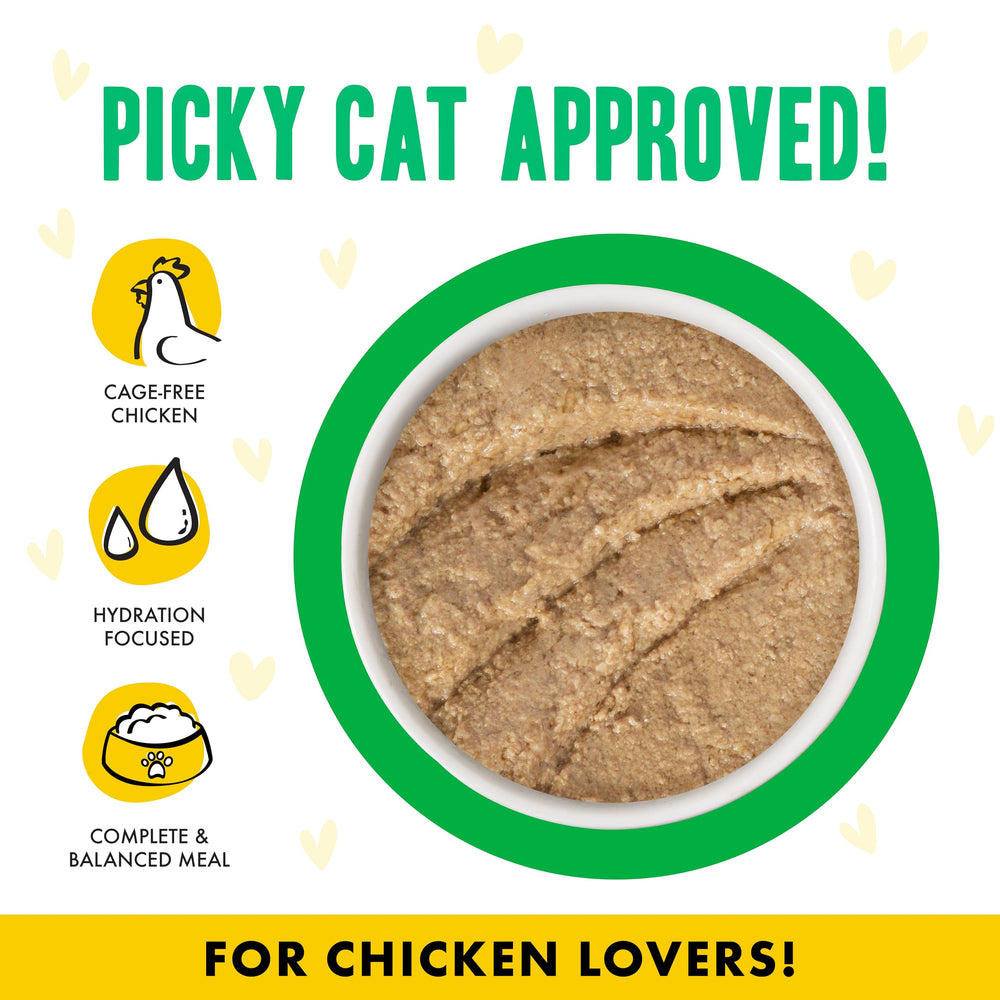 Weruva B.F.F. Play pate sin granos, opción de dieta equilibrada para gatos.
