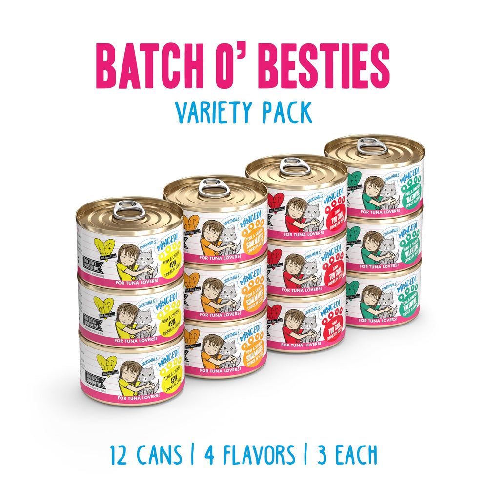 Weruva BFF Picado Natural, salsa y gelatina, textura atractiva para gatos exigentes.