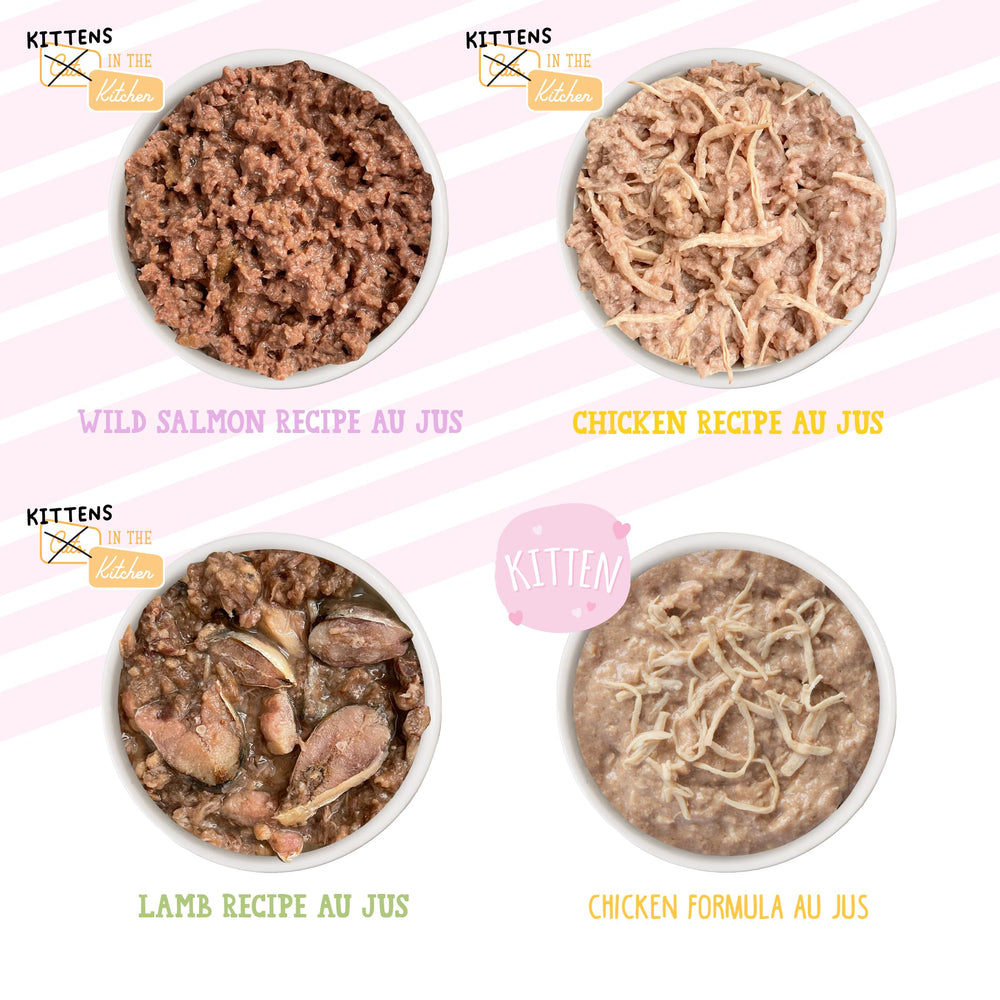 Lata Chicken & Tuna Formula 3oz de Weruva para gatitos
