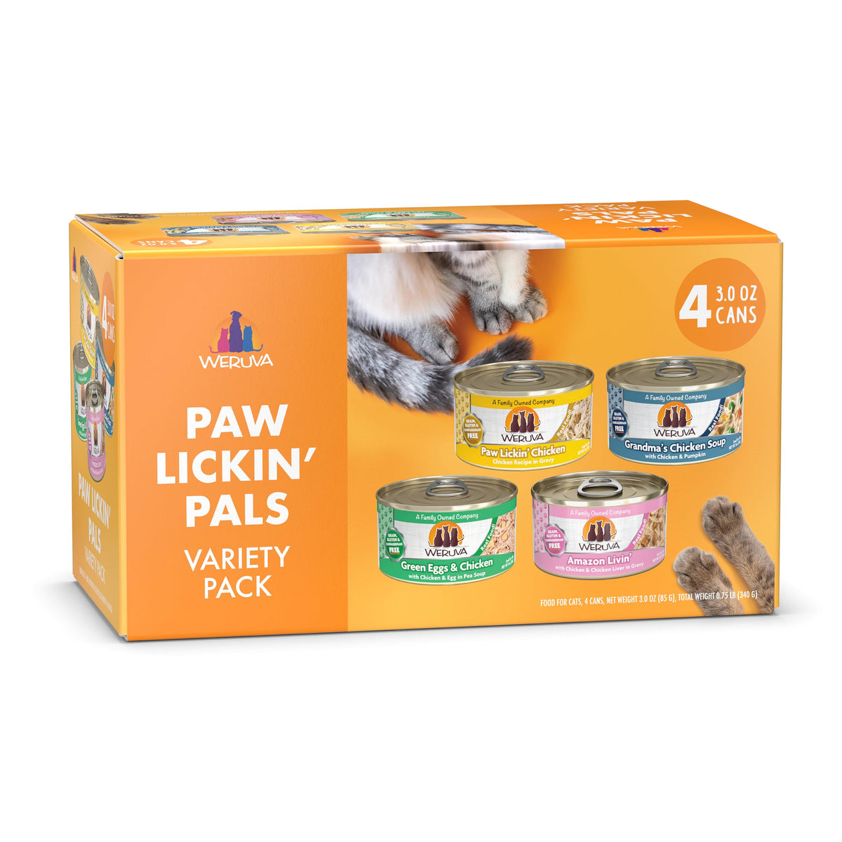 Weruva Paw Lickin Chicken: porciones de pollo blanco jugosas para cada comida.