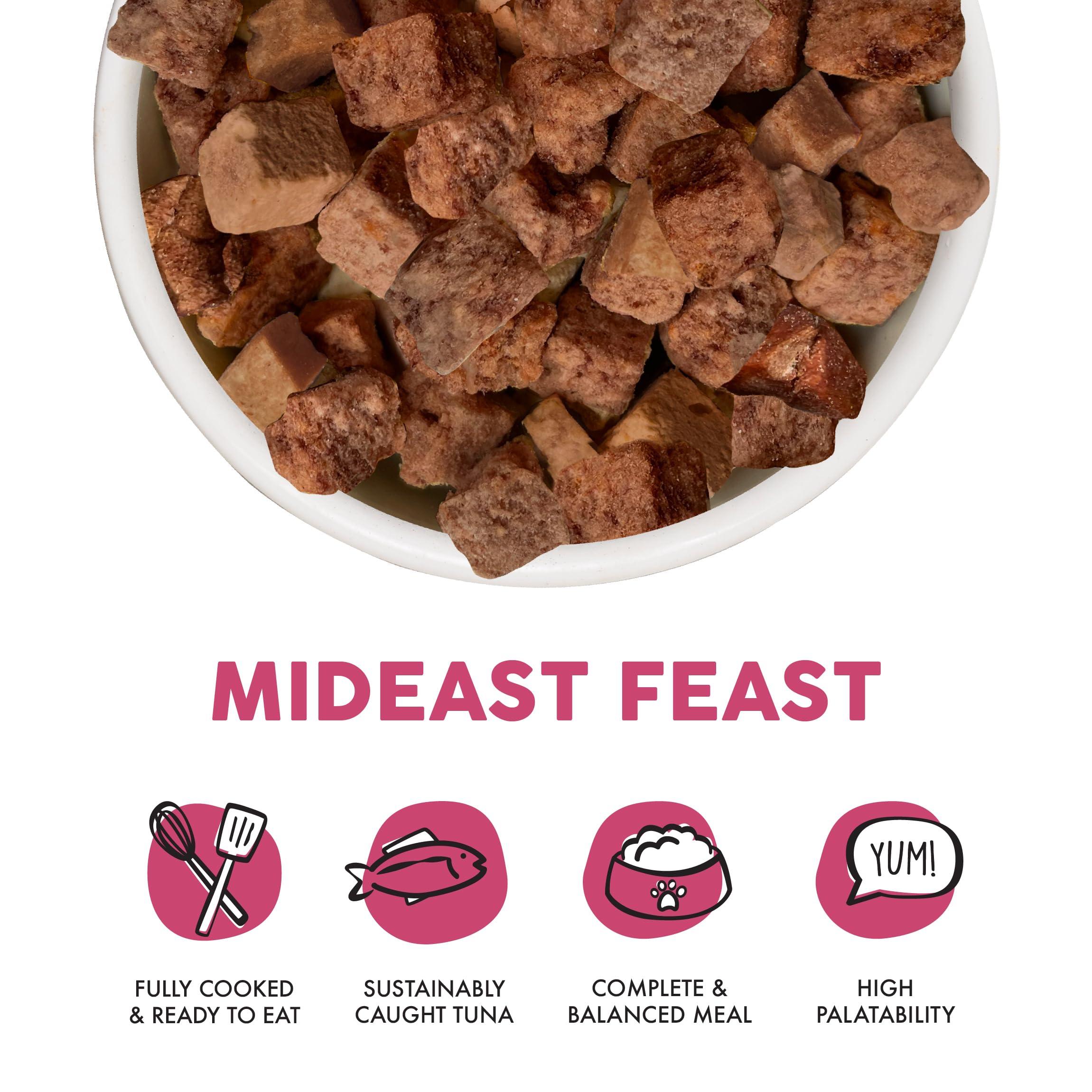 Weruva Mideast Tilapia, textura suave para comer sin esfuerzo