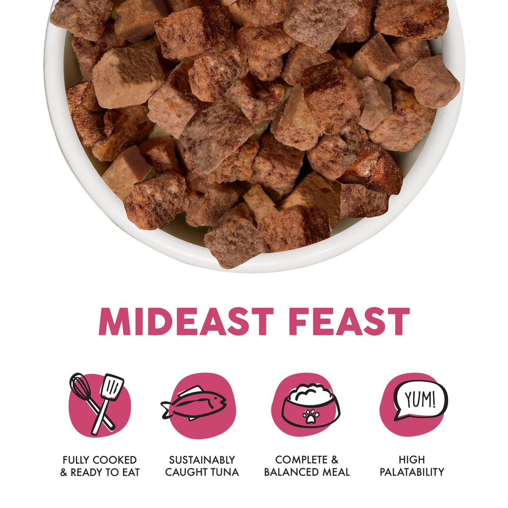 Weruva Mideast Tilapia, textura suave para comer sin esfuerzo