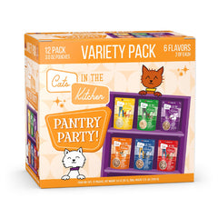 Weruva Gatos en la Cocina, paquete variado de 3 oz con salsa sabrosa para gatos