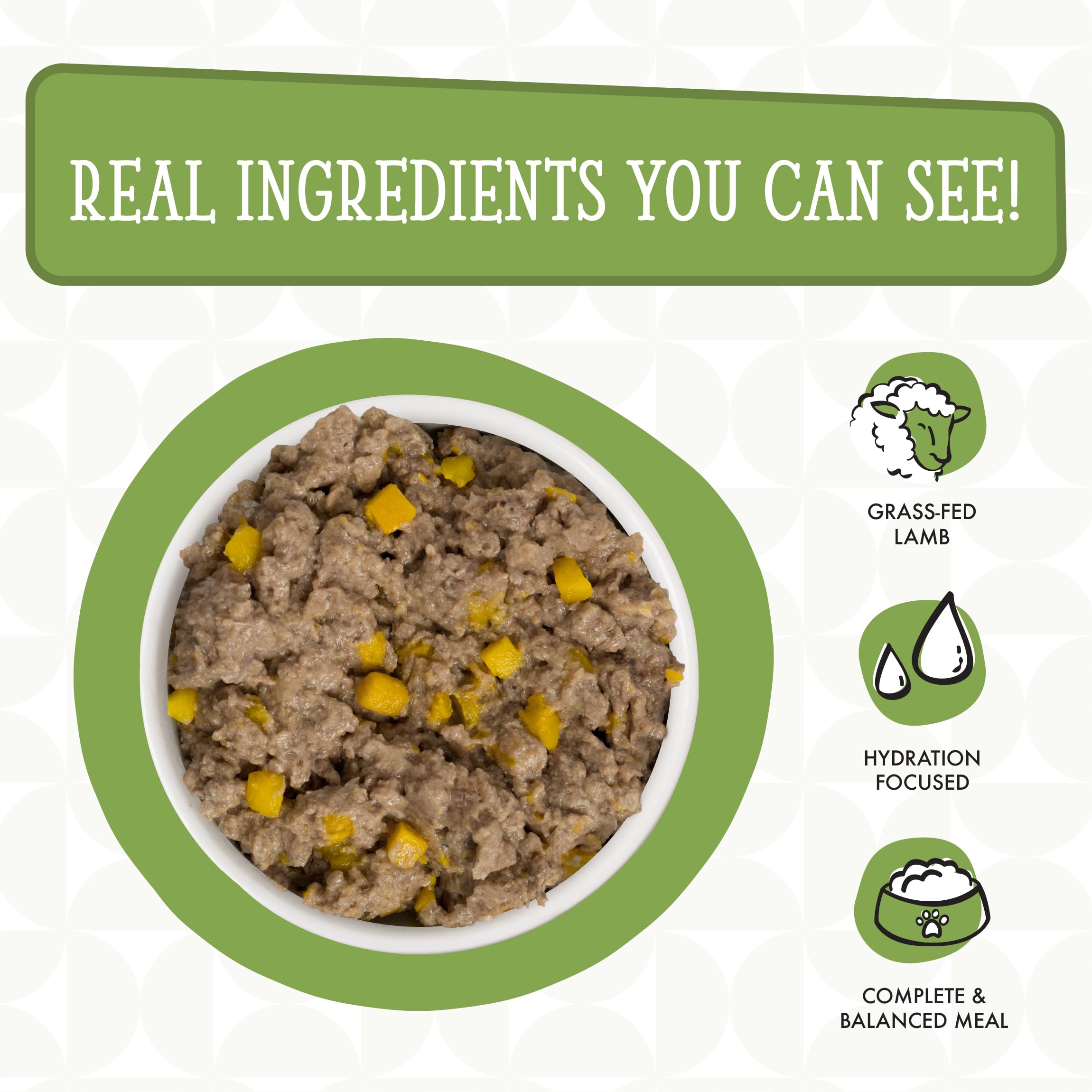 Comida húmeda Weruva para perros exigentes con ingredientes naturales.