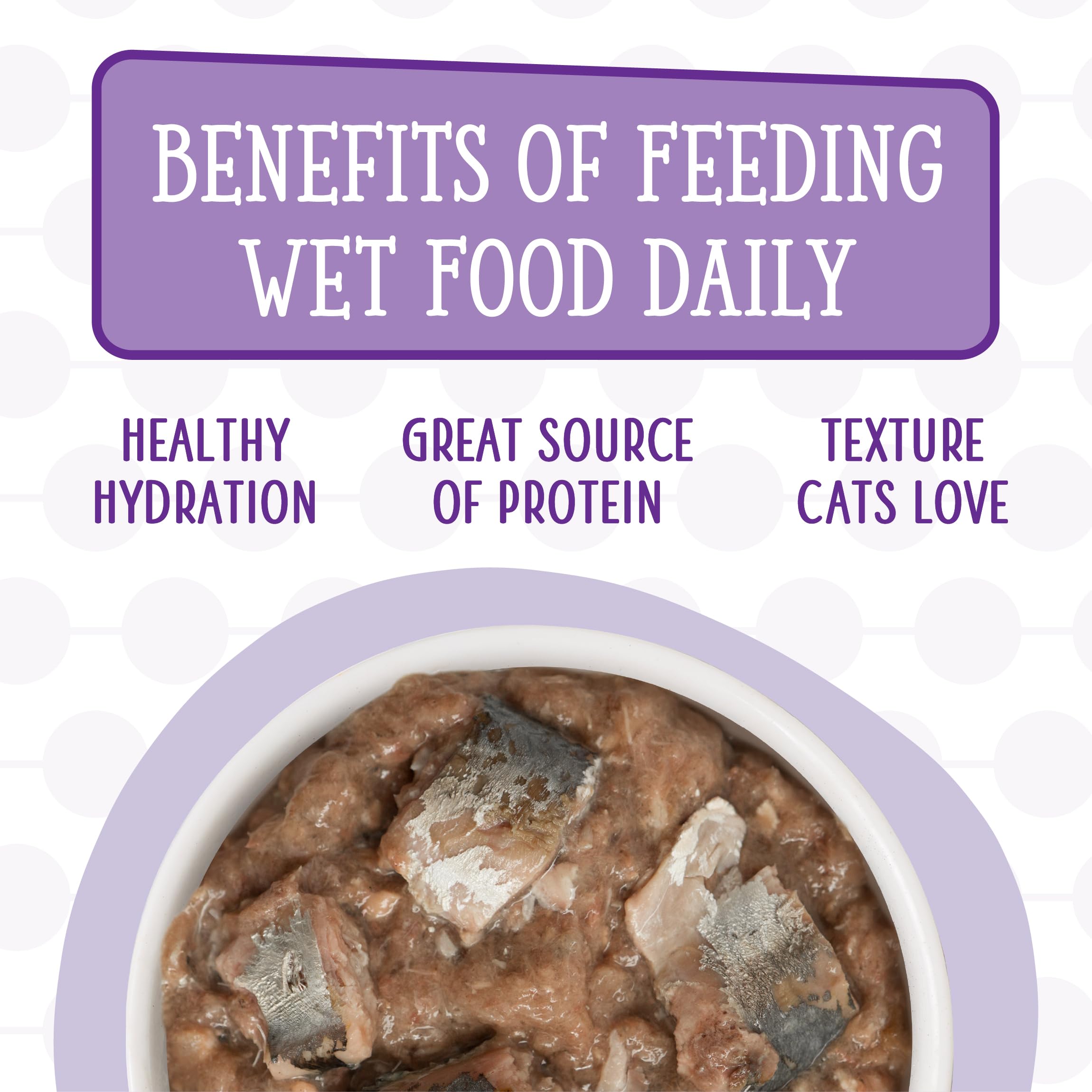 Weruva: lata 6oz con mezcla de texturas para gatos.