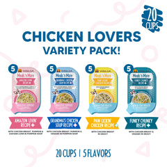 Weruva Meals 'n More, pollo criado sin jaula como fuente de proteína de calidad.
