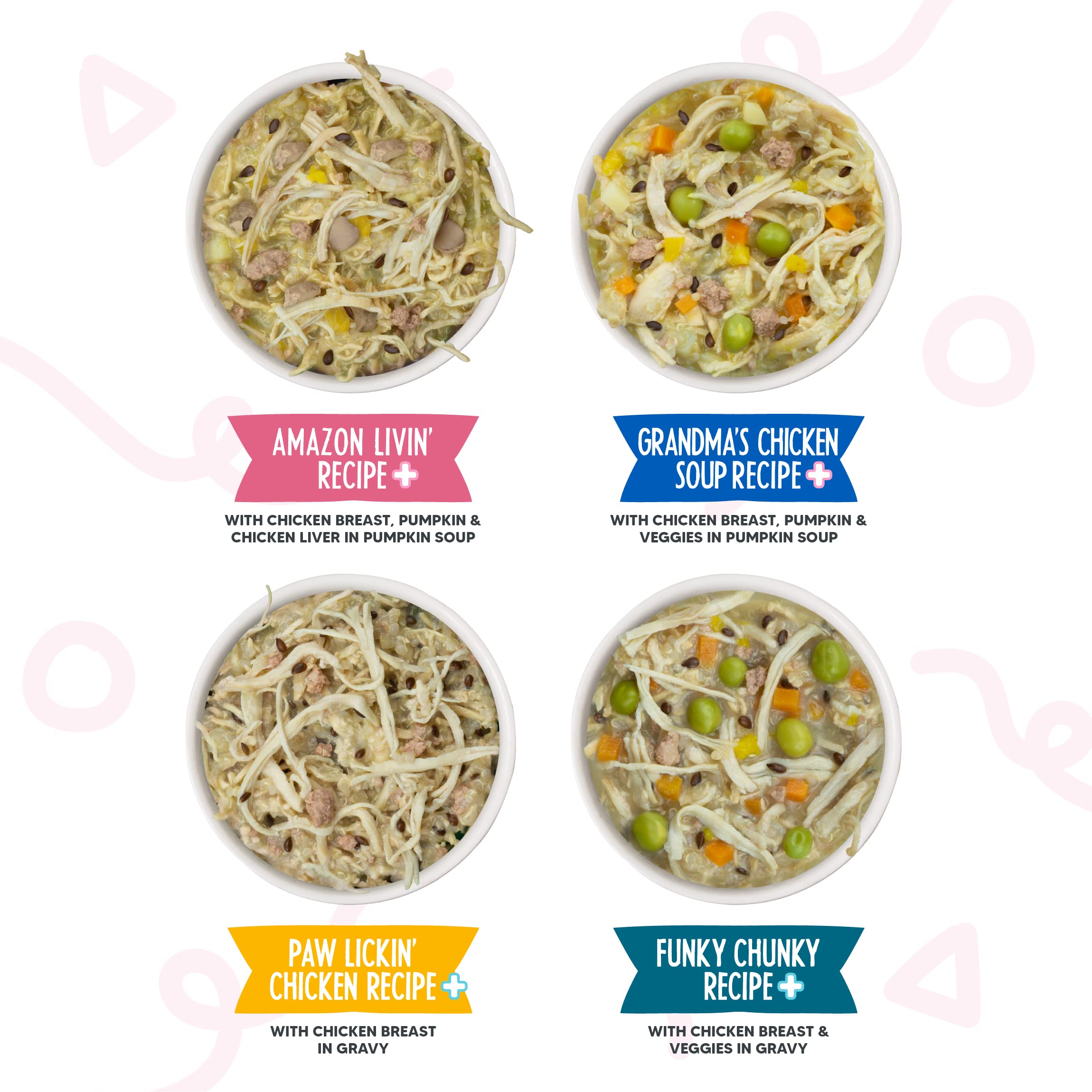 Weruva Meals 'n More, fórmula sin granos ni aditivos para dietas sensibles.