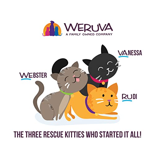 Pack de 16 bolsitas Weruva para alimentar a tu gato con facilidad.