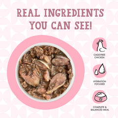 Weruva Sardinas y Caballa: lata 3oz para gatitos.