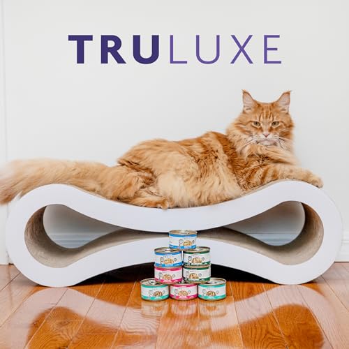 Caja de 24 latas 3oz Weruva TruLuxe TruTurf, práctico para la rutina diaria.