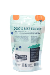 West Paw golosinas de pato con vitaminas A, E y C para perros activos.