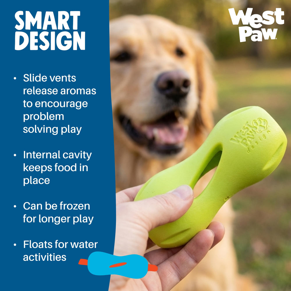 West Paw Qwizl: apto para lavavajillas y limpieza rápida