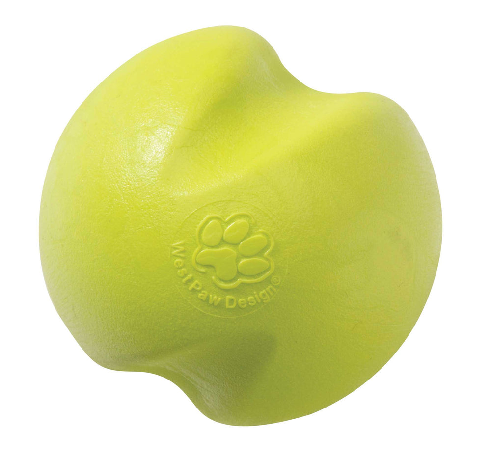 WEST PAW Zogoflex Jive Ball, balón rebotante para perros, ideal para buscar y jugar.