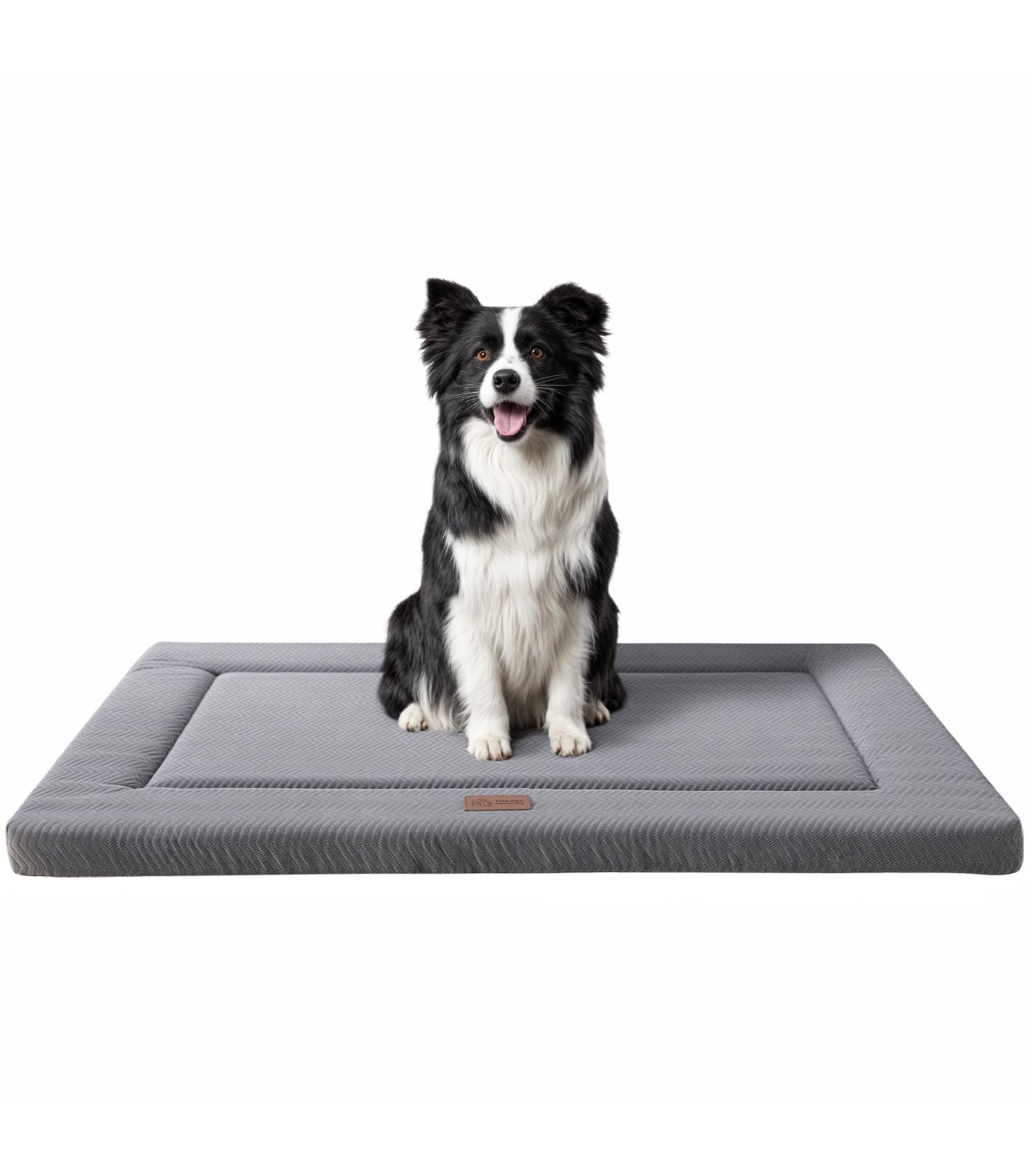 Western Home cama para perros en jaula: vista general para descanso cómodo.