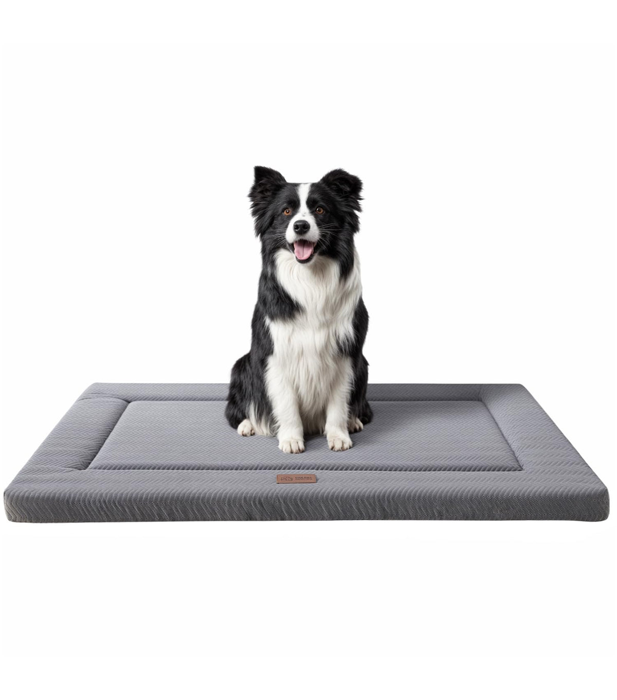 Western Home cama para perros en jaula: vista general para descanso cómodo.