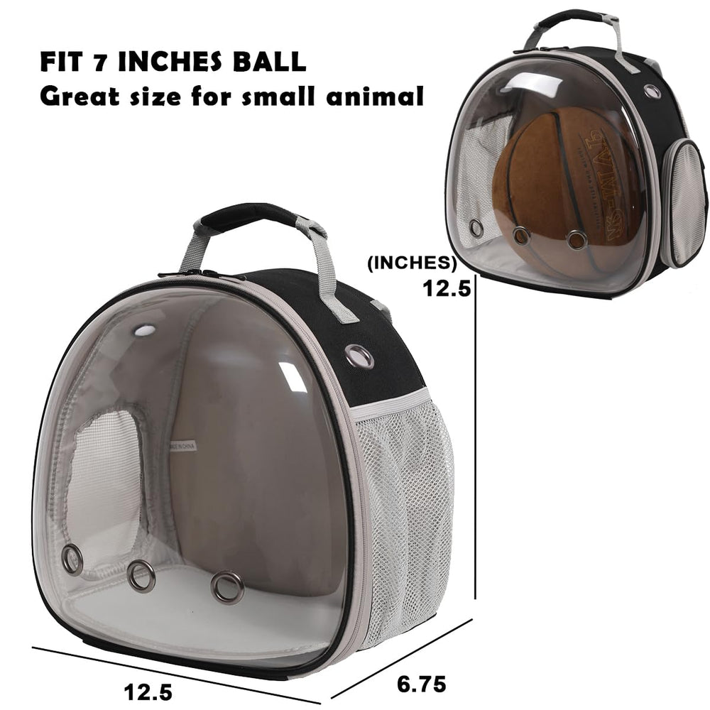 WEVONIGU mochila con bolsillo malla lateral para snacks y accesorios