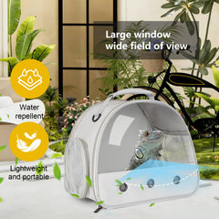 WEVONIGU transportín con ventilación frontal mejora la circulación de aire.