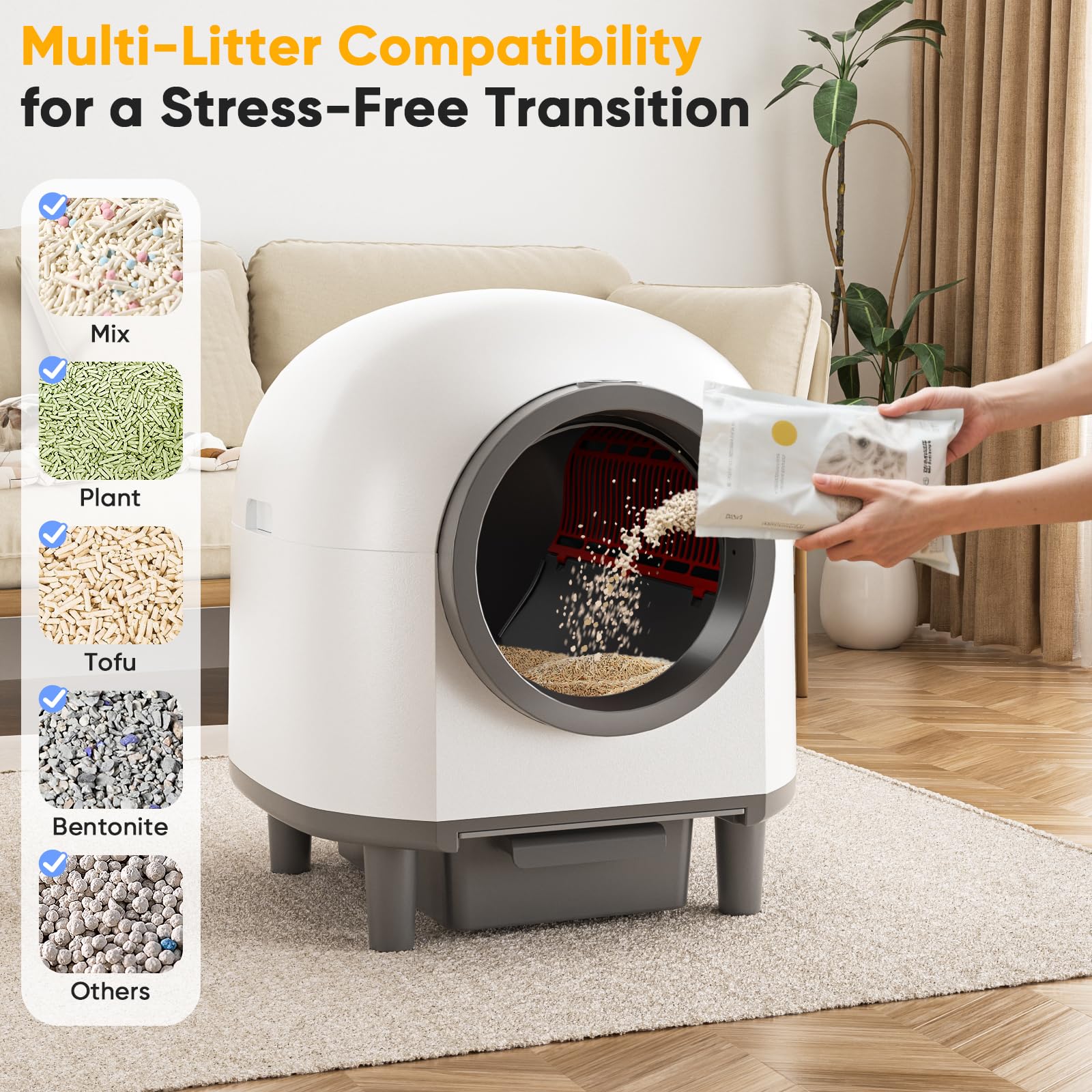Whiffee acceso senior facilita entrada a gatos mayores
