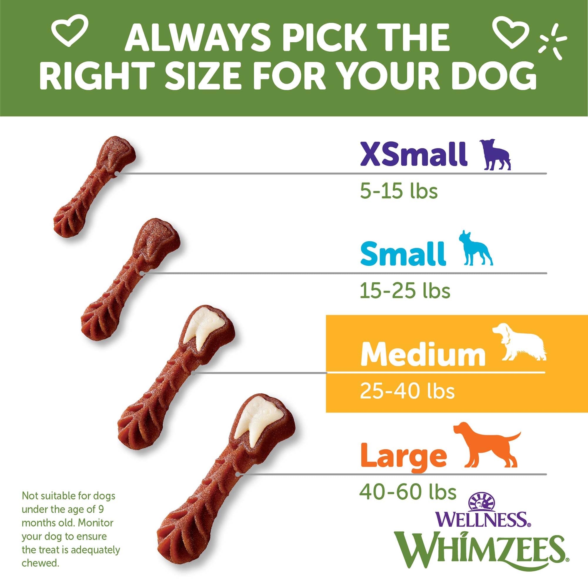 Whimzees Brushzees: uso diario ideal para perros medianos