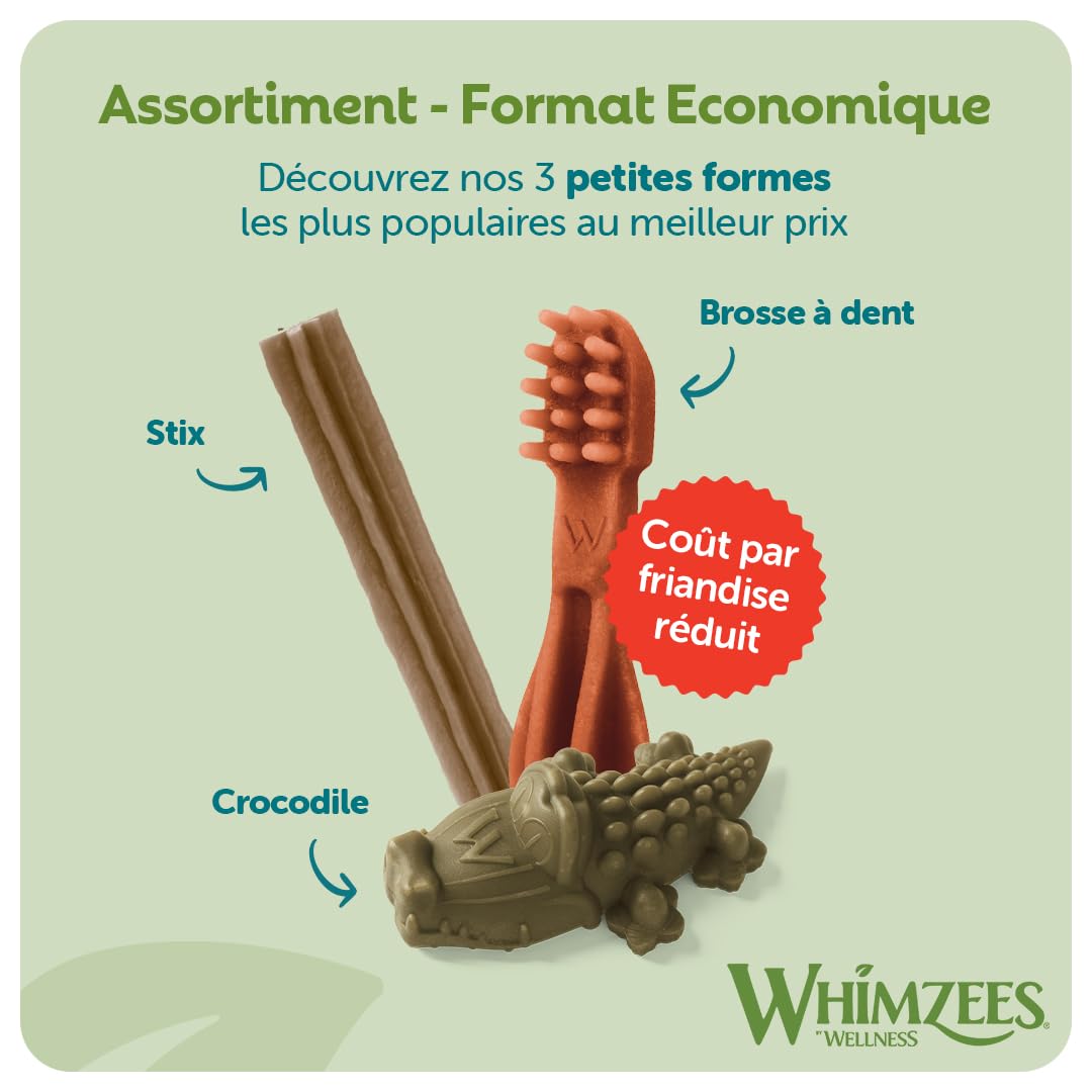 Whimzees sin azúcar: alternativa saludable para perros que mastican.