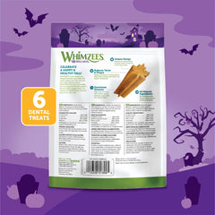 Whimzees Stix de larga duración, ofrece más tiempo de limpieza por mordida.