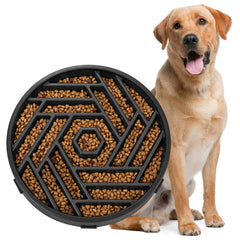 WHIPPY lento comedero para perro con rompecabezas, fomenta comer despacio