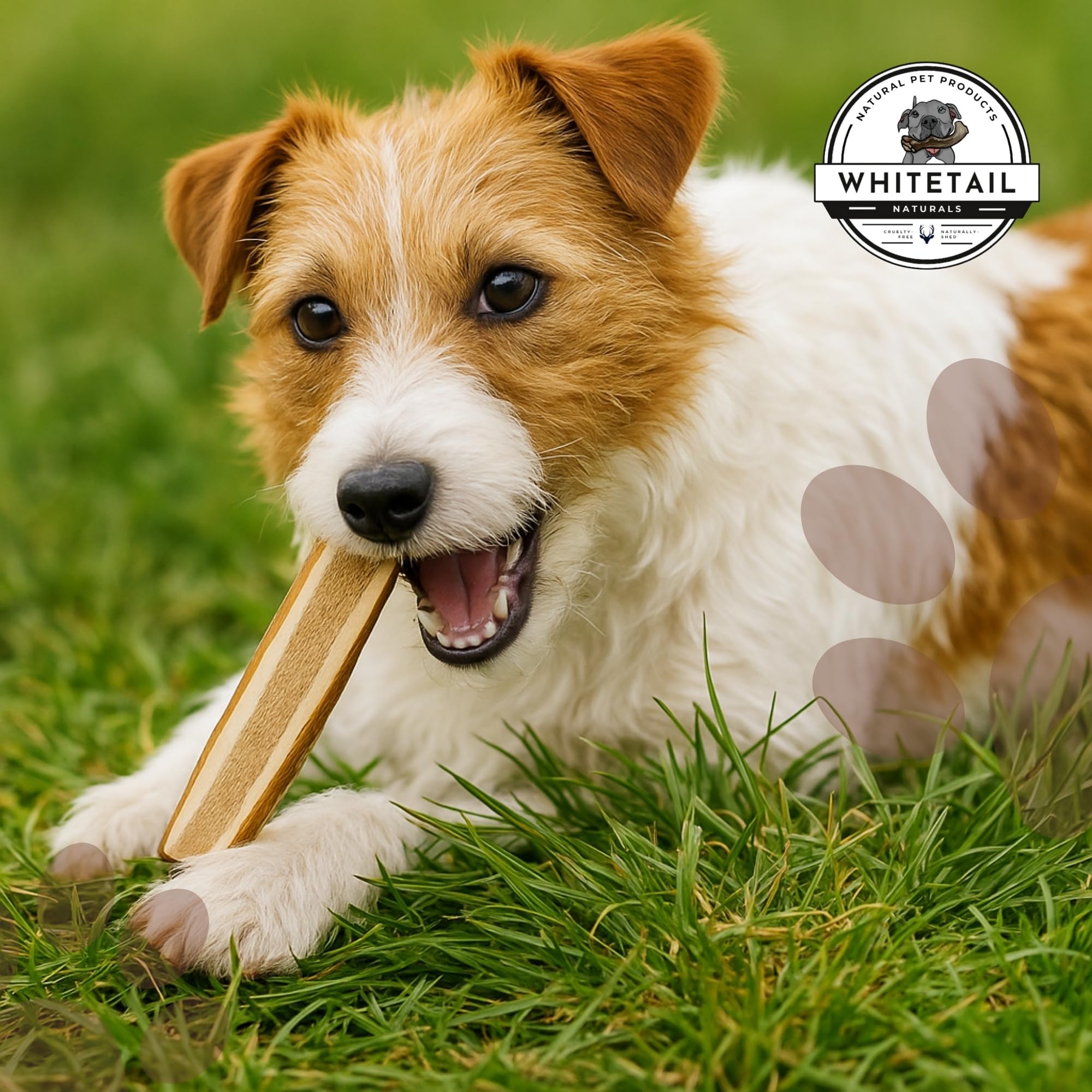 Sin aditivos: asta de ciervo natural para perros