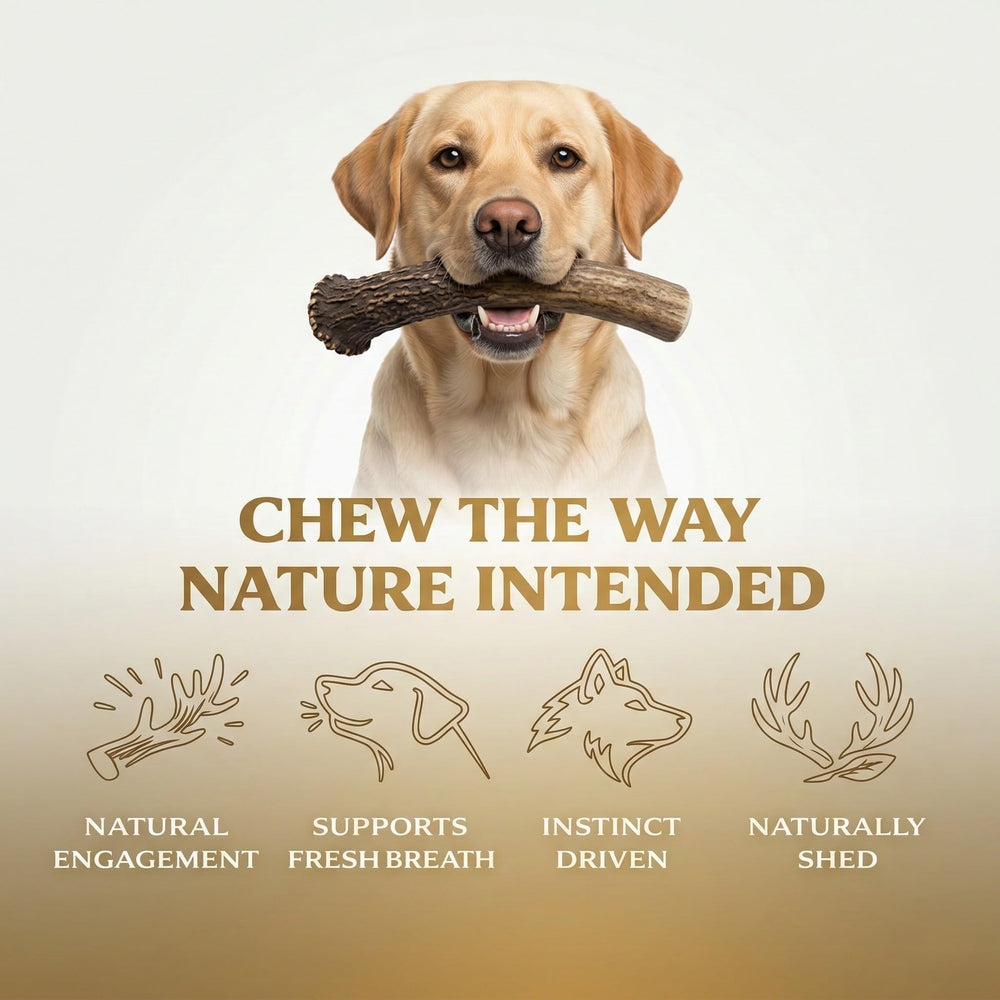 WhiteTail Naturals masticables duraderos para perros grandes